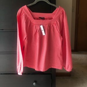 NWT JCrew Square Neck Top